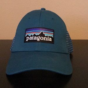 Blue Patagonia Trucker Hat